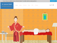 Tablet Screenshot of drjamesodell.com